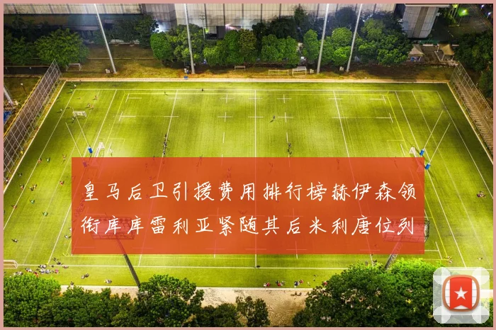 皇马后卫引援费用排行榜赫伊森领衔库库雷利亚紧随其后米利唐位列第三